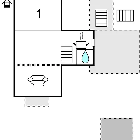 Lovely In With Kitchen Apartment
